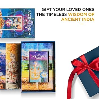 Amazon.com: The Sacred India Tarot Deck - 78 tarot premium +